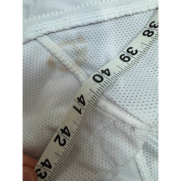 Girls 2007 Cropped Nike Windbreaker Jacket Zip-Up Hoodie Size Medium - Picture 11 of 11